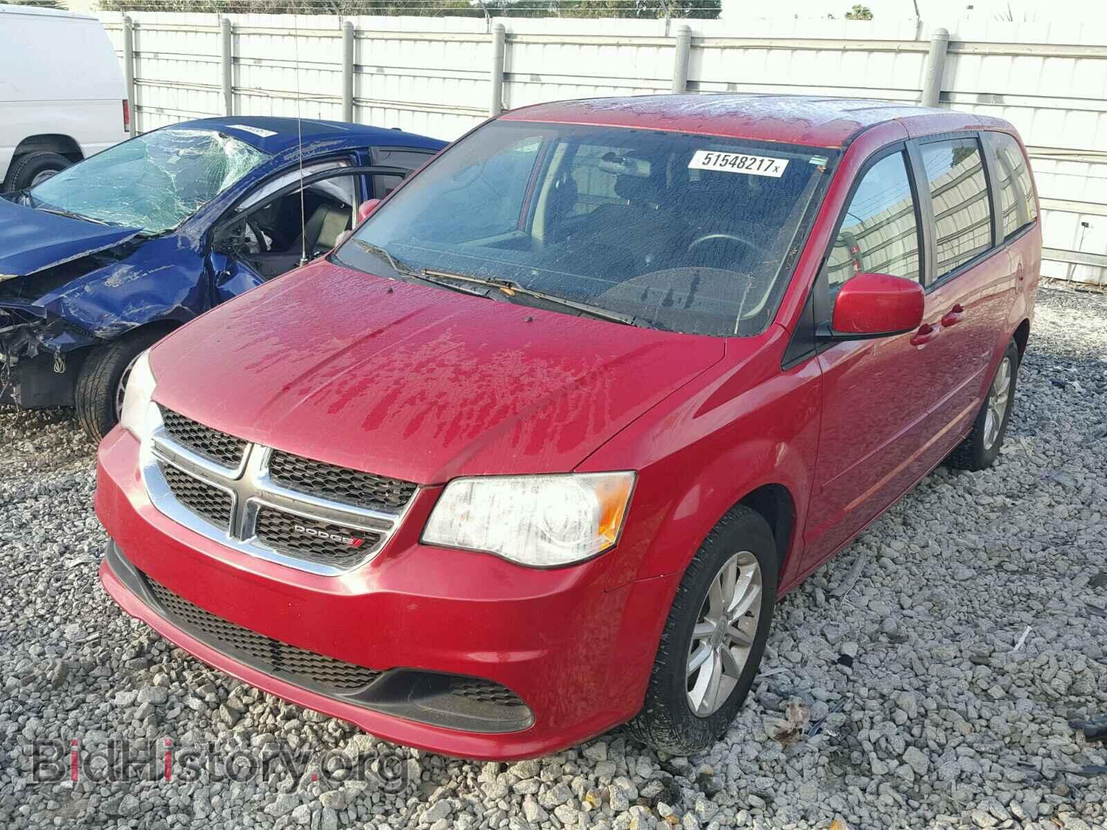 2013 DODGE CARAVAN - VIN: 2C4RDGCG5DR749904 - Фото 2