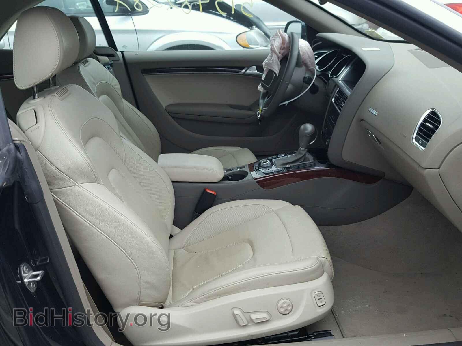 2012 AUDI A5 PREMIUM - VIN: WAULFAFH7CN005263 - Фото 5
