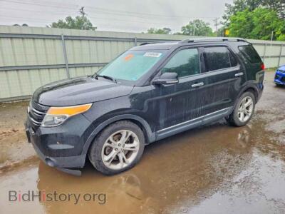 2013 Ford EXPLORER Limited, черный — VIN 1FM5K7F80DGB79638, Copart