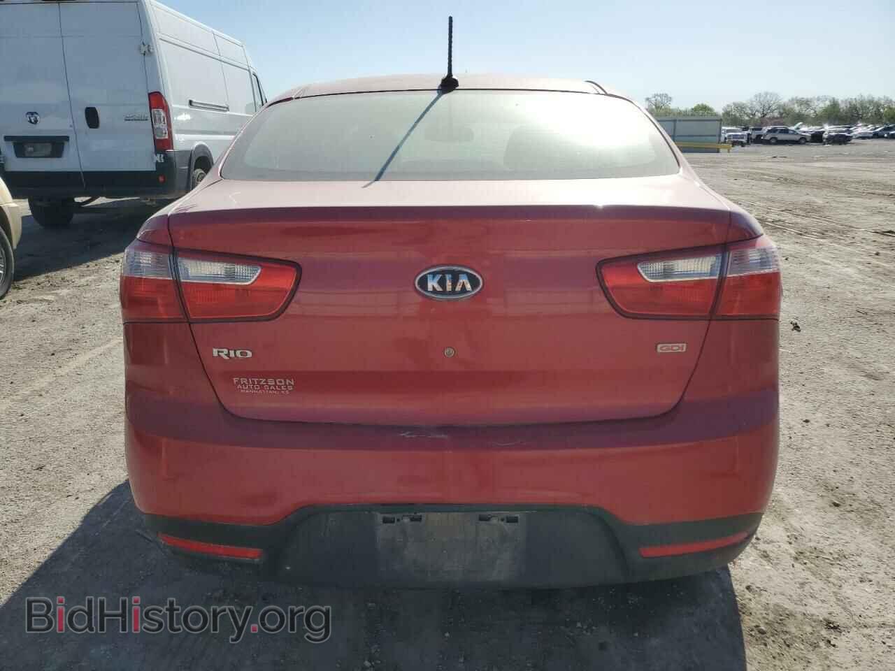 2012 KIA RIO - VIN: KNADM4A3XC6054345 - Фото 6