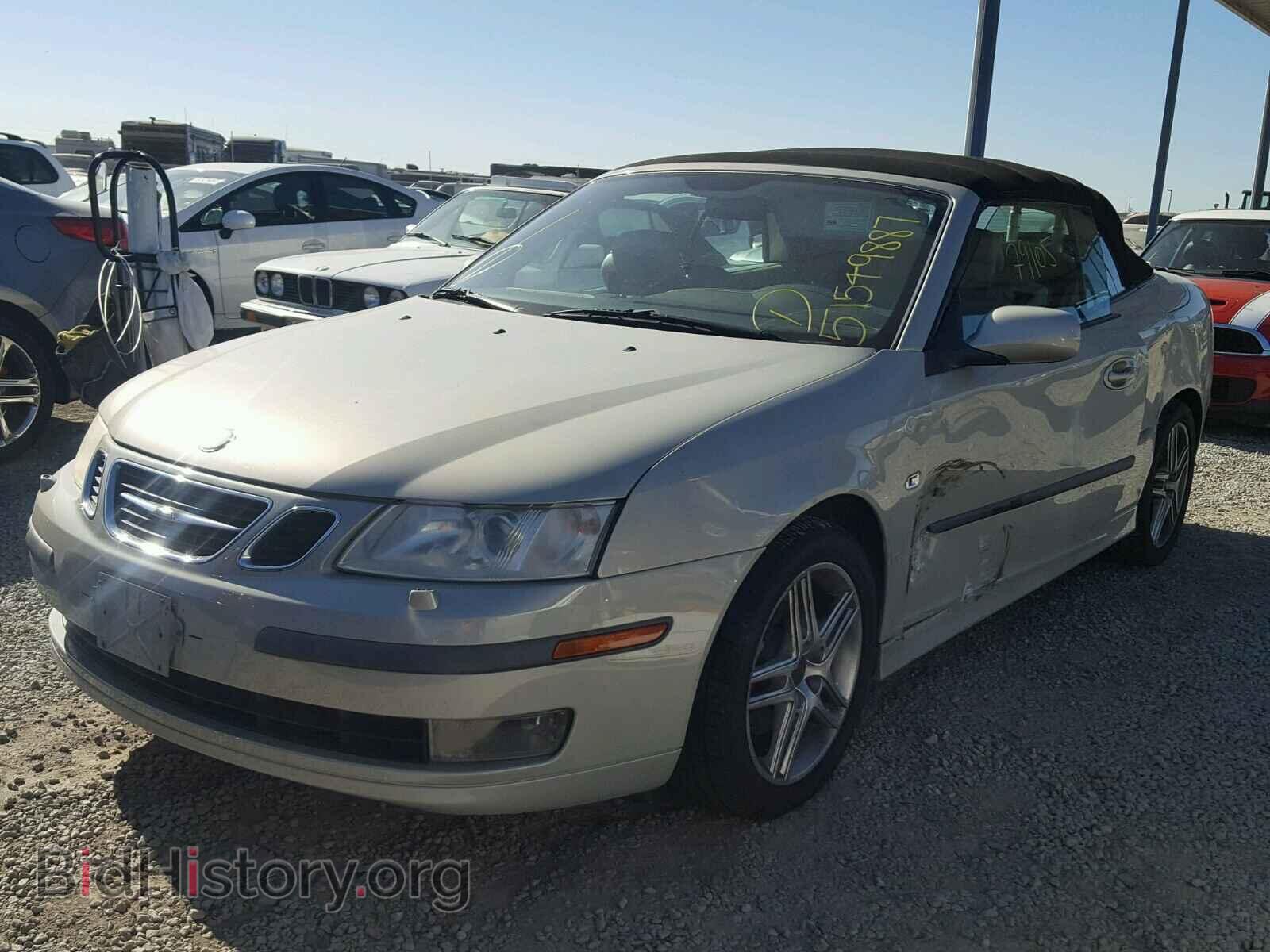 2007 SAAB 9 3 - VIN: YS3FD79Y776002148 - Фото 2