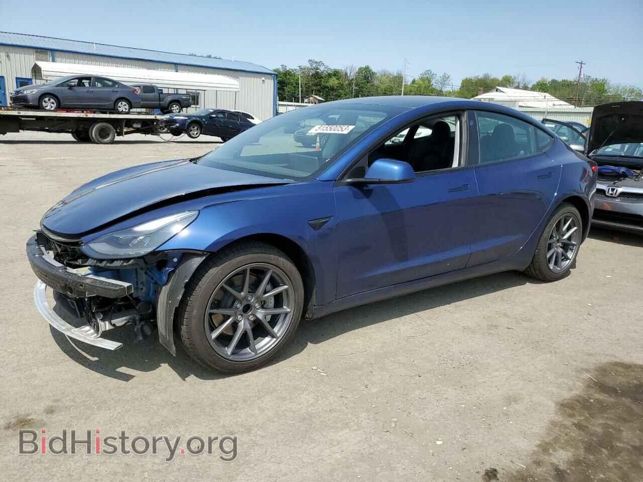 Photo 5YJ3E1EA3MF084814 - TESLA MODEL 3 2021
