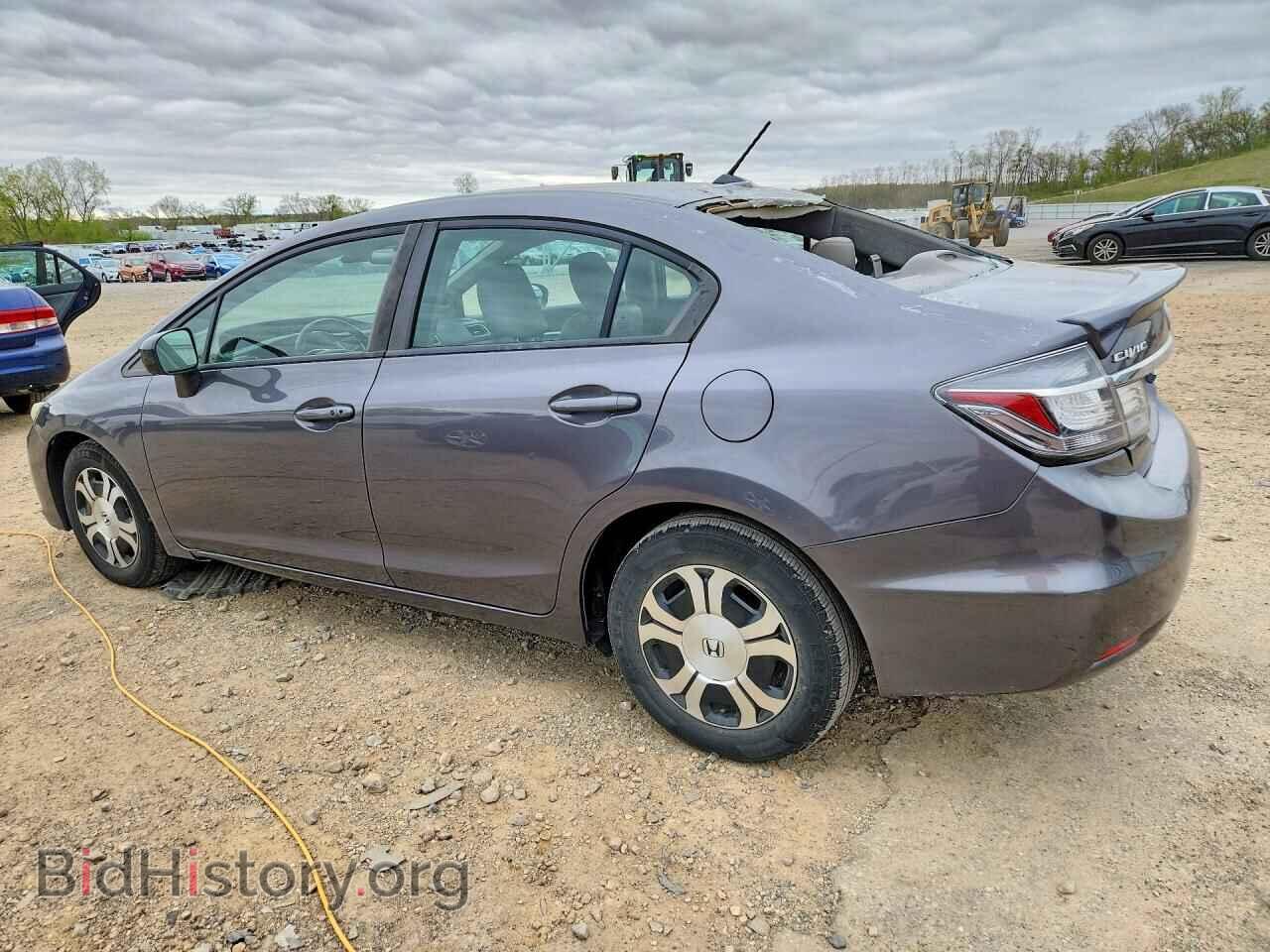 2014 HONDA CIVIC - VIN: 19XFB4F3XEE000129 - Фото 2