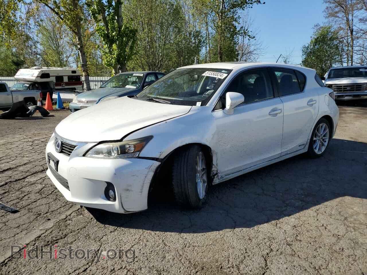 Photo JTHKD5BH3B2008564 - LEXUS CT 200 2011