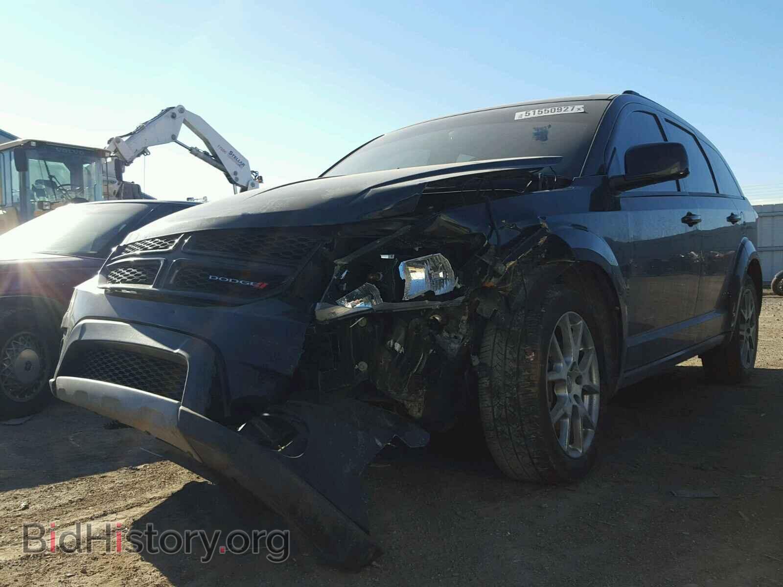 2013 DODGE JOURNEY - VIN: 3C4PDCEGXDT605825 - Фото 2