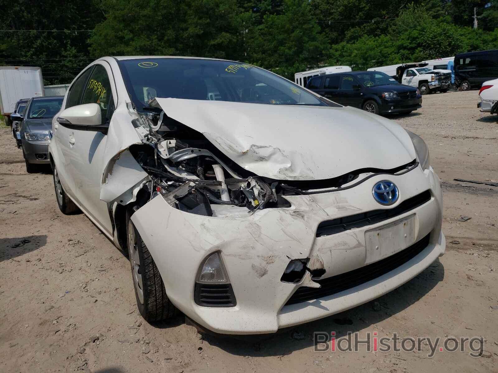 Photo JTDKDTB30D1535481 - TOYOTA PRIUS 2013