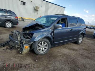 2008 Chrysler MINIVAN Touring, blue — VIN 2A8HR54P18R655808, Copart
