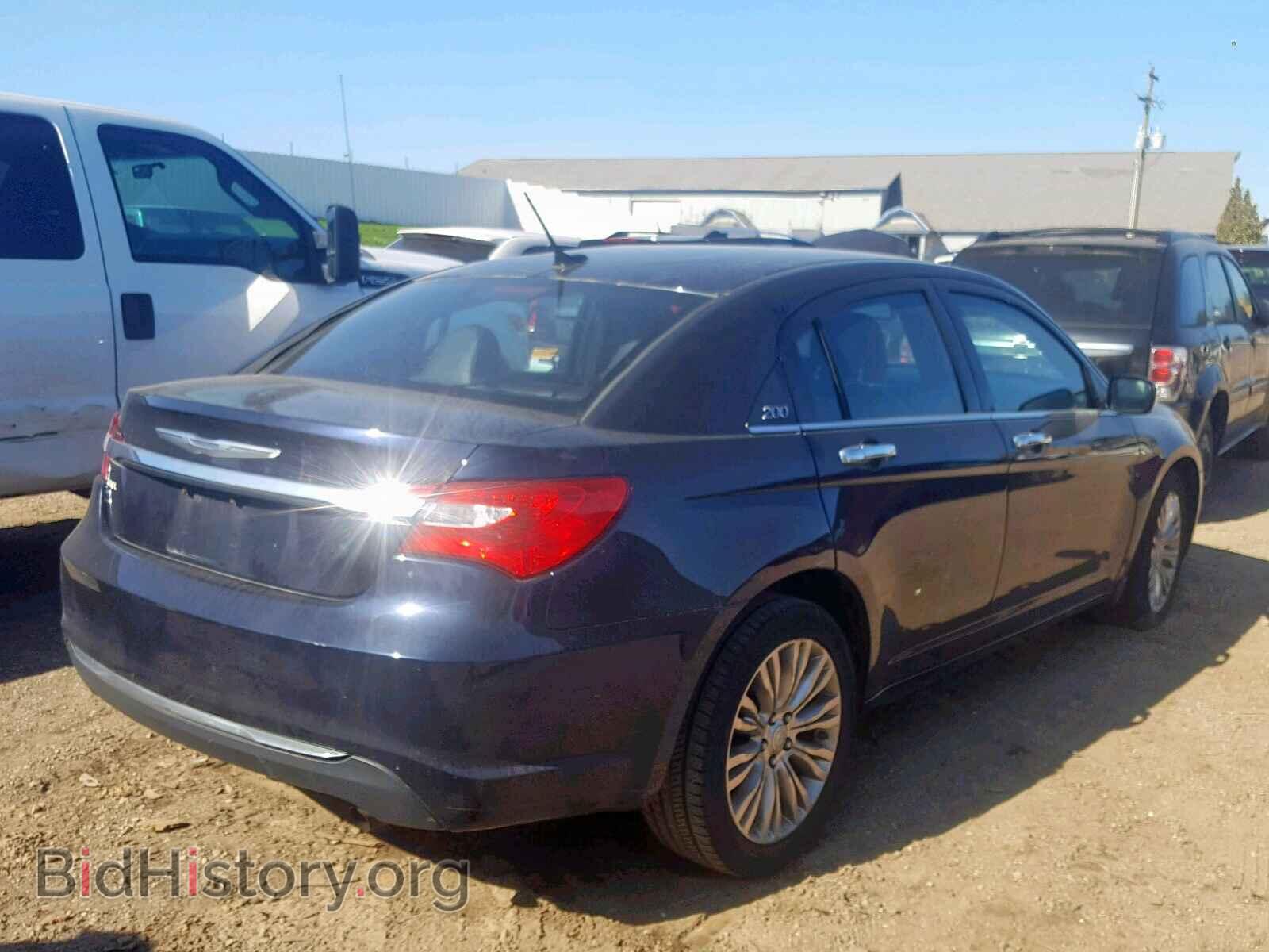 2012 CHRYSLER 200 - VIN: 1C3CCBCB5CN283648 - Фото 4