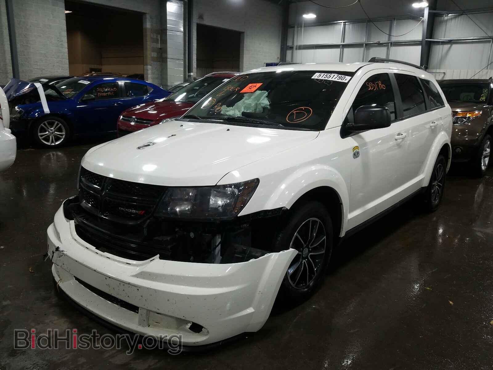 2017 DODGE JOURNEY - VIN: 3C4PDCAB5HT606333 - Фото 2