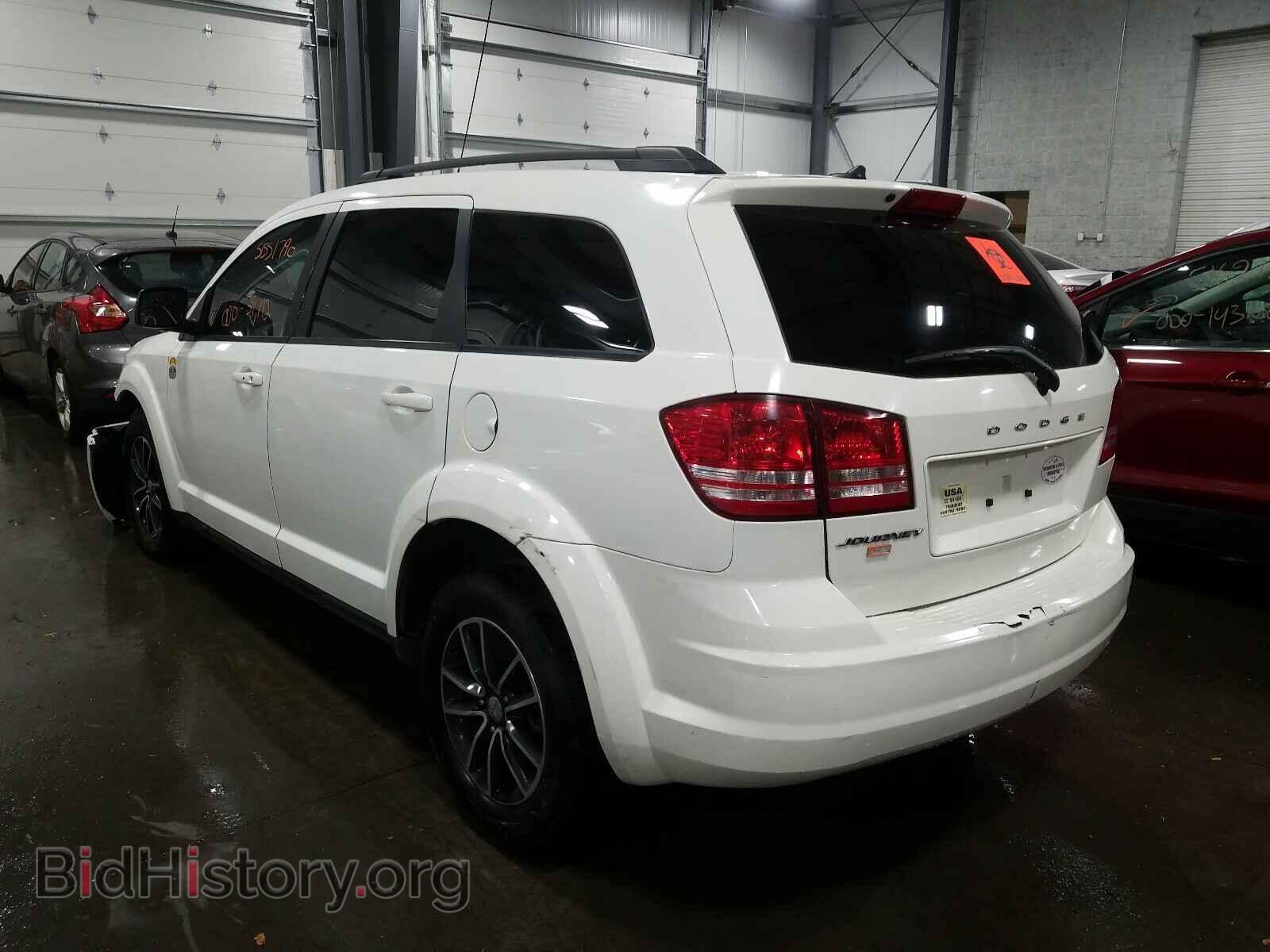 2017 DODGE JOURNEY - VIN: 3C4PDCAB5HT606333 - Фото 3