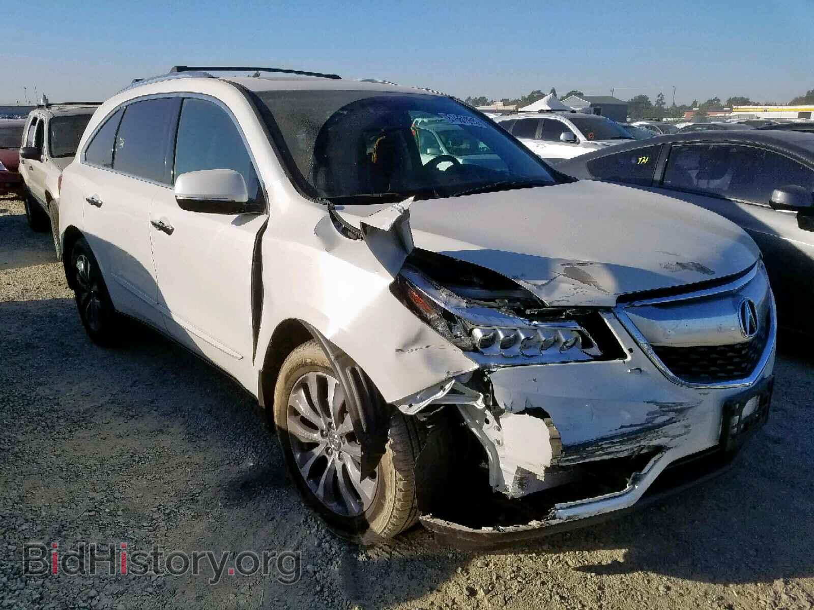 Фотография 5FRYD4H41EB039368 - ACURA MDX 2014