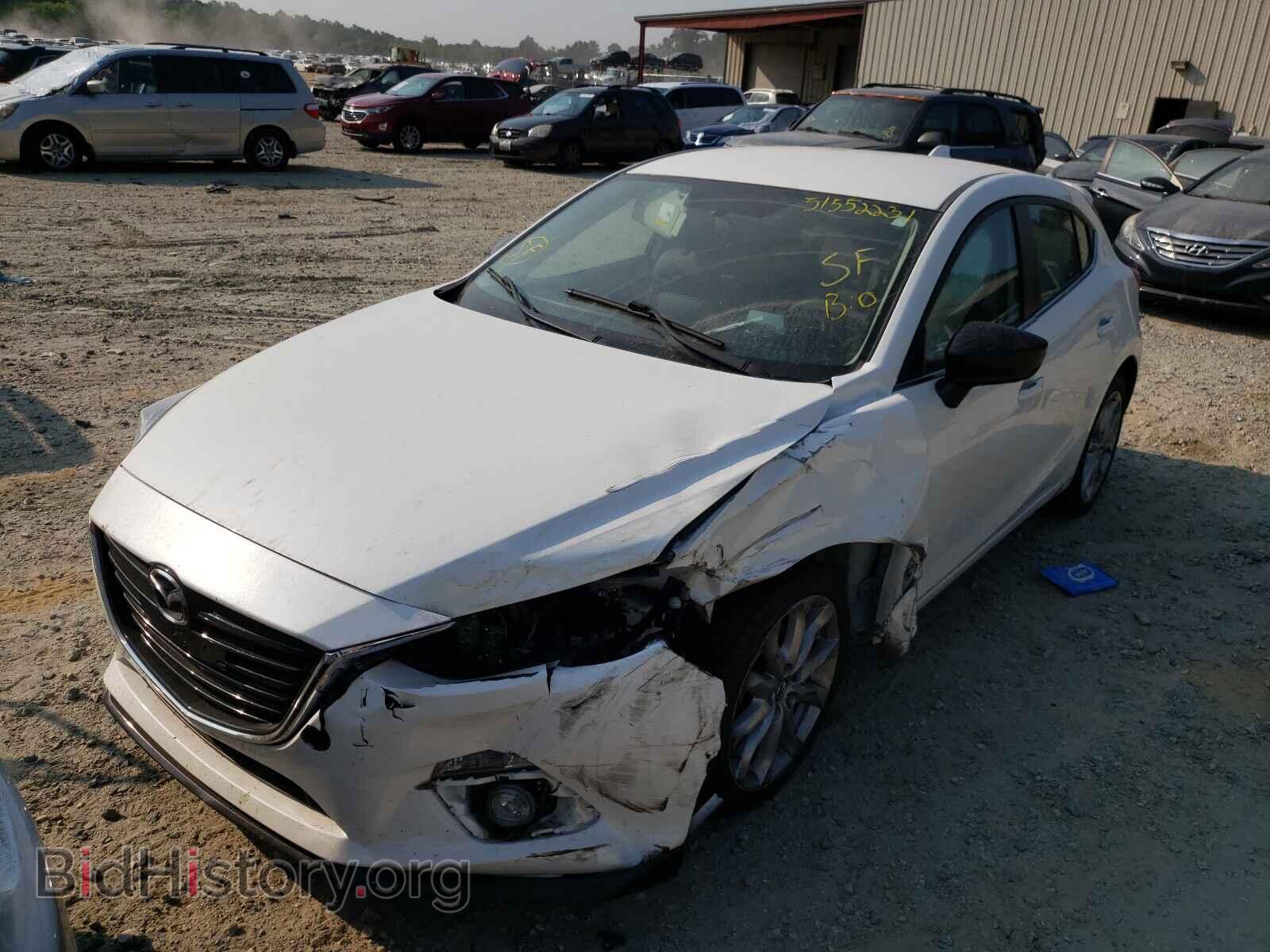 2014 MAZDA 3 - VIN: JM1BM1L39E1198572 - Фото 2