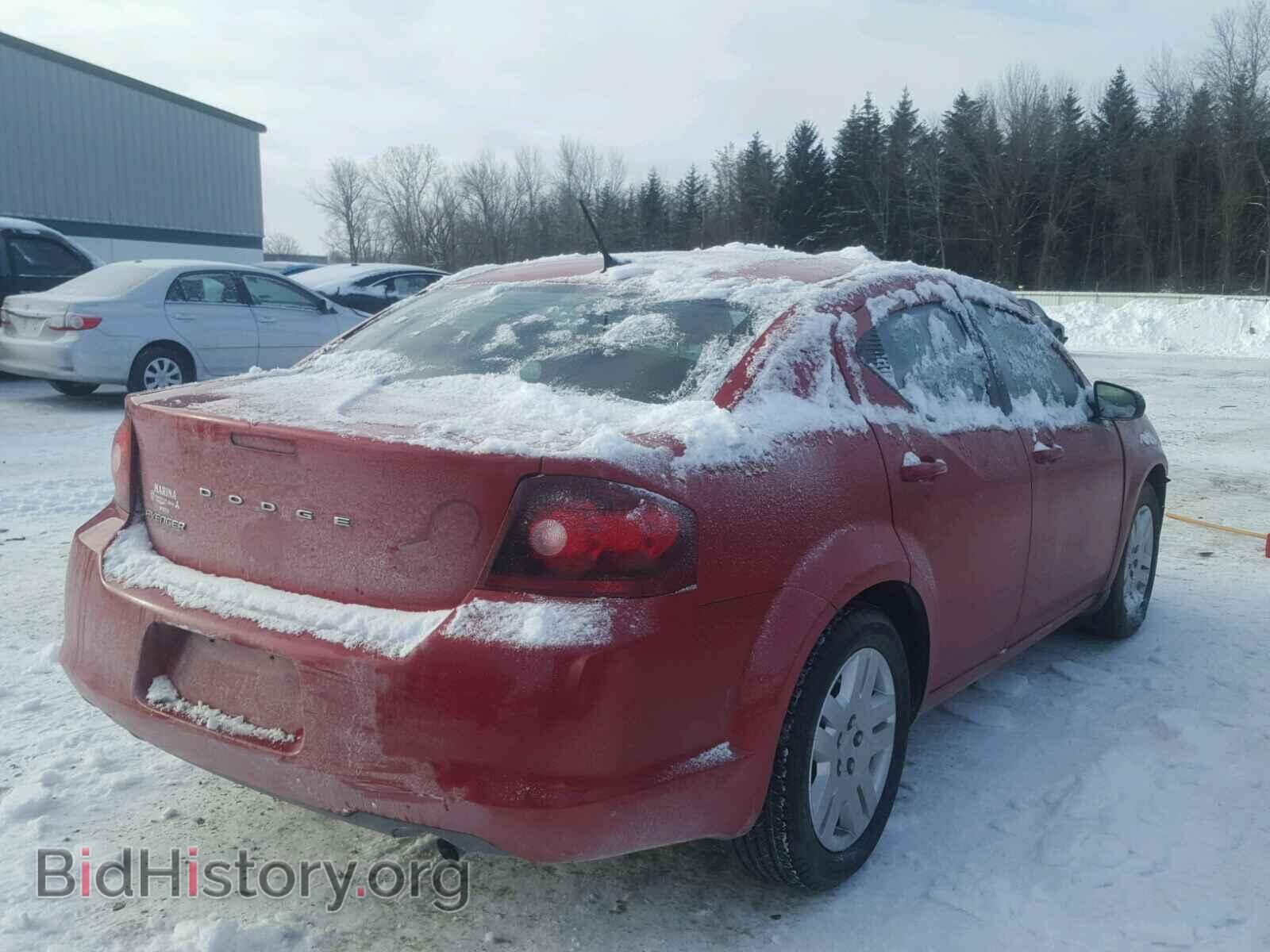 2013 DODGE AVENGER - VIN: 1C3CDZAB2DN610971 - Фото 4