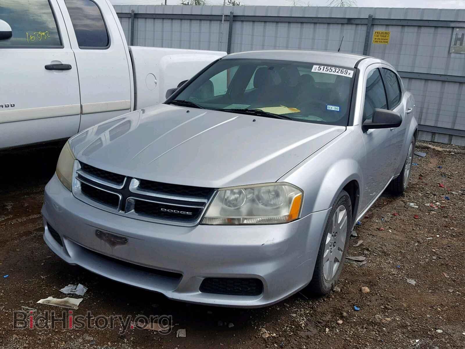2011 DODGE AVENGER - VIN: 1B3BD4FBXBN501840 - Фото 2