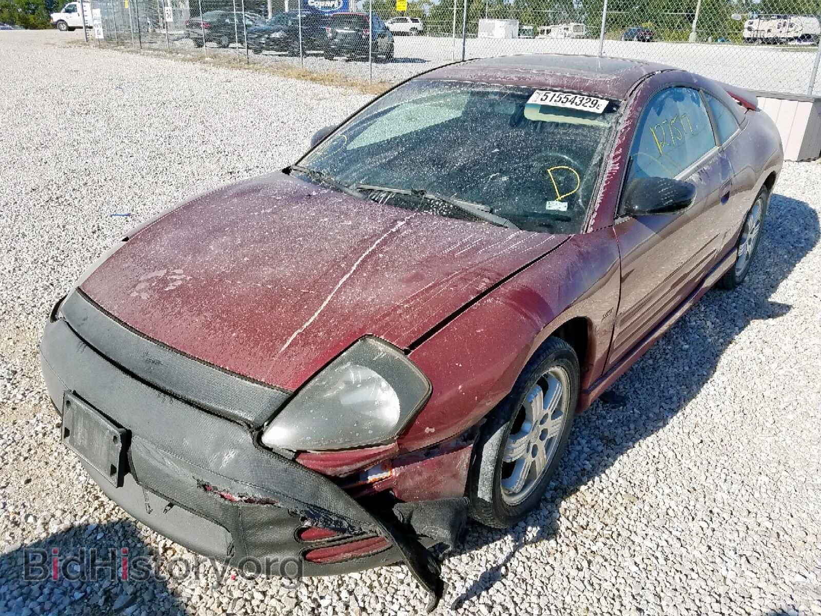 2000 MITSUBISHI ECLIPSE - VIN: 4A3AC84L6YE161401 - Фото 2