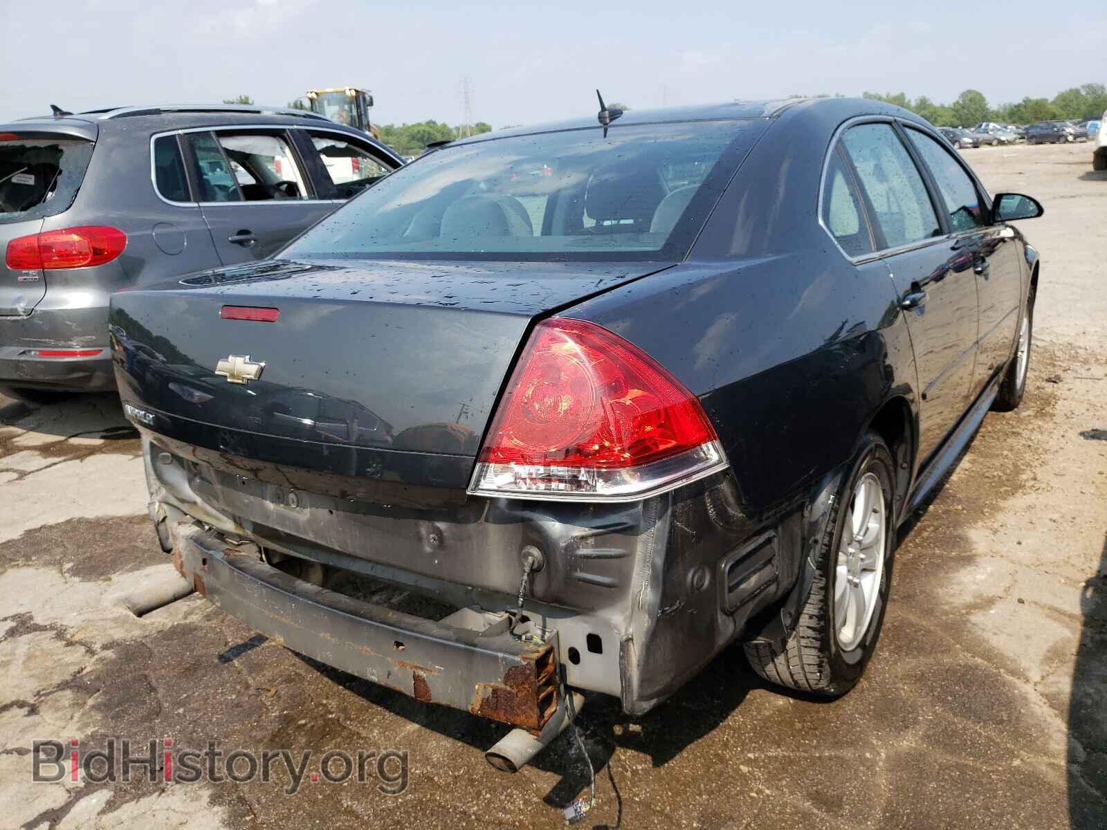 2012 CHEVROLET IMPALA - VIN: 2G1WF5E3XC1281735 - Фото 4