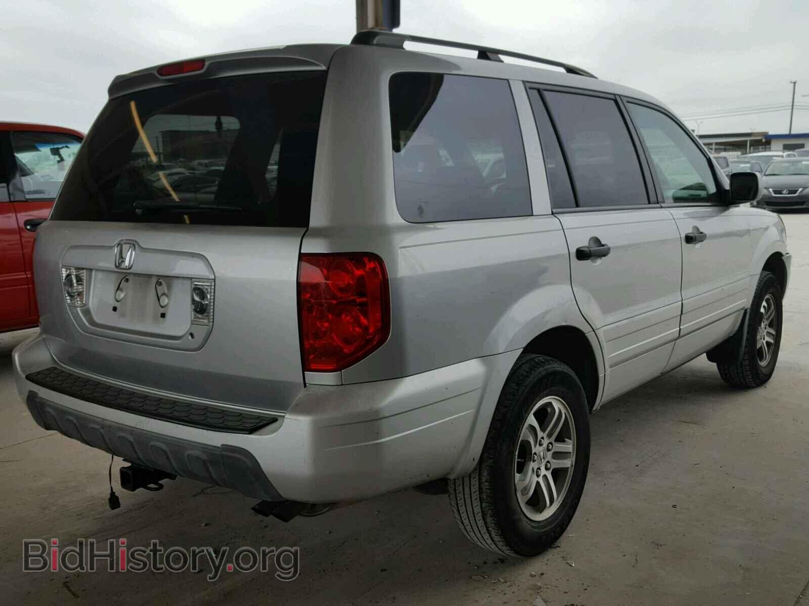 2005 HONDA PILOT - VIN: 5FNYF184X5B012504 - Фото 4