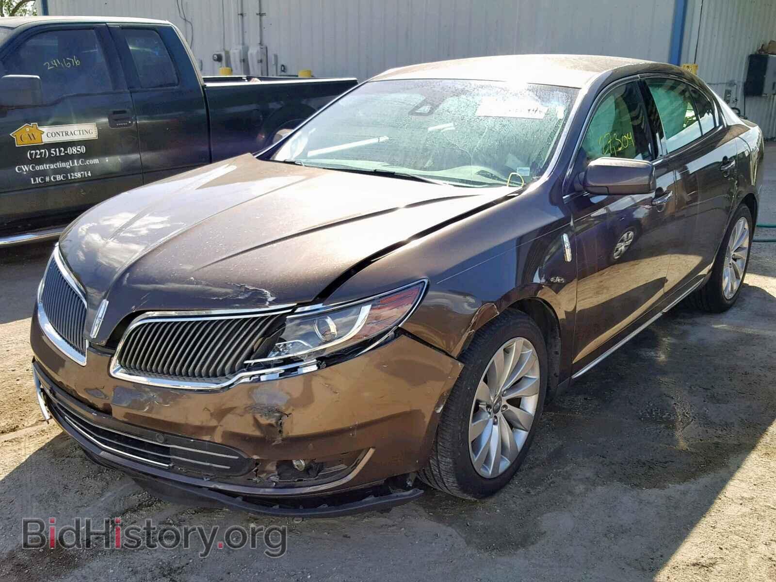 2015 LINCOLN MKS - VIN: 1LNHL9DK3FG606074 - Фото 2