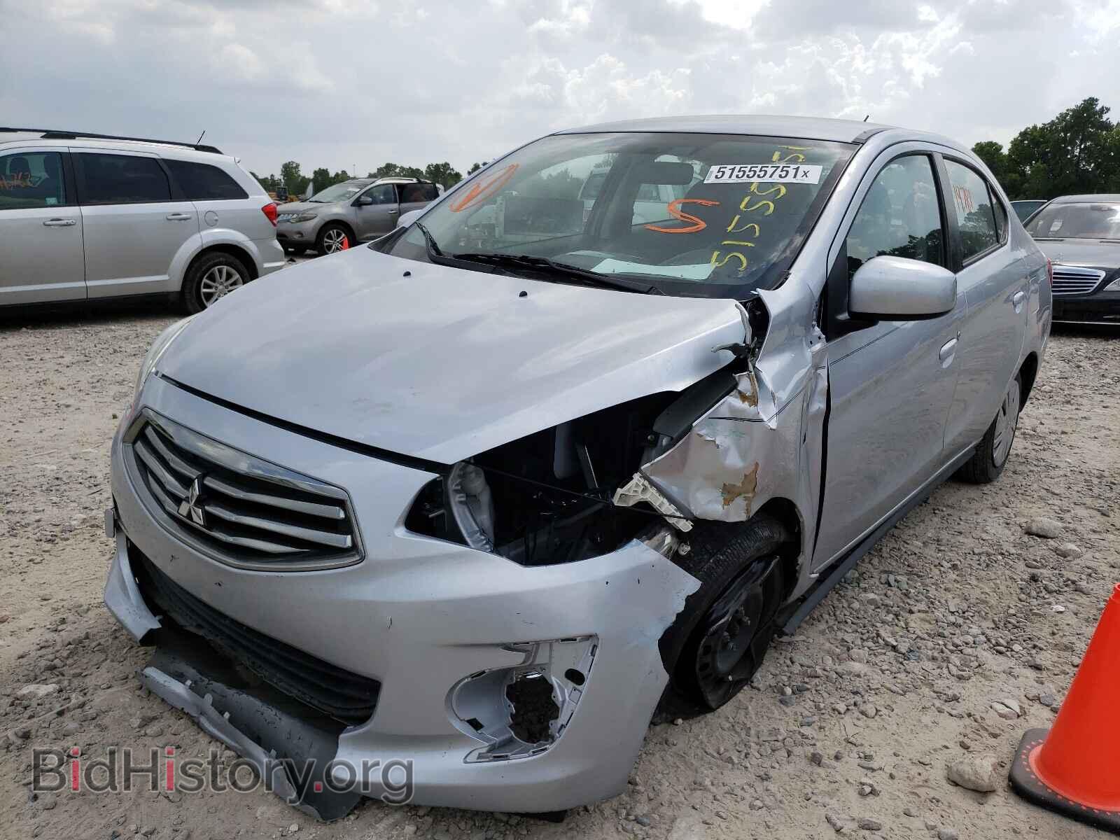 2019 MITSUBISHI MIRAGE - VIN: ML32F3FJ8KHF13063 - Фото 2