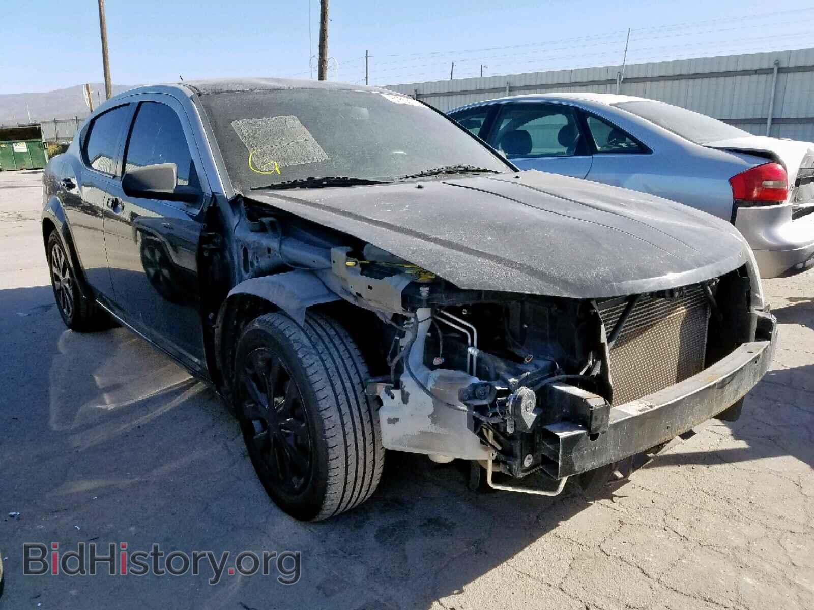 Photo 1C3CDZAB6EN218478 - DODGE AVENGER 2014