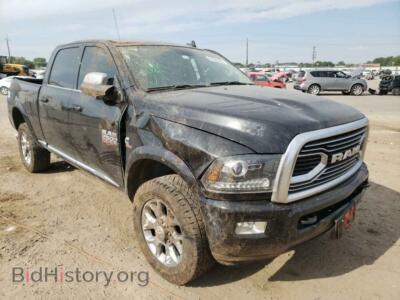 2018 RAM 2500 2500 Longh, черный — VIN 3C6UR5GL6JG394094, Copart