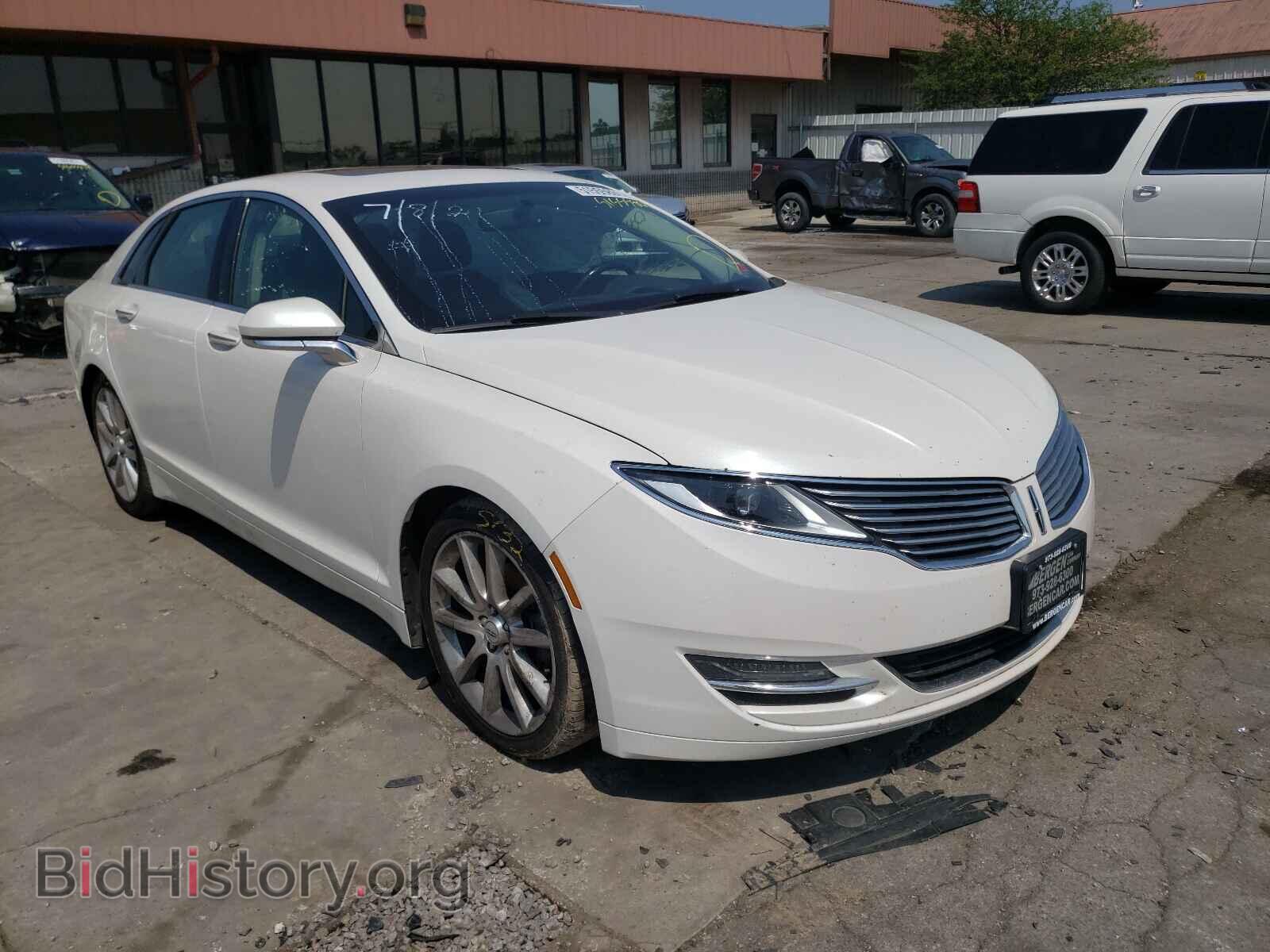 Фотография 3LN6L2J90FR603657 - LINCOLN MKZ 2015