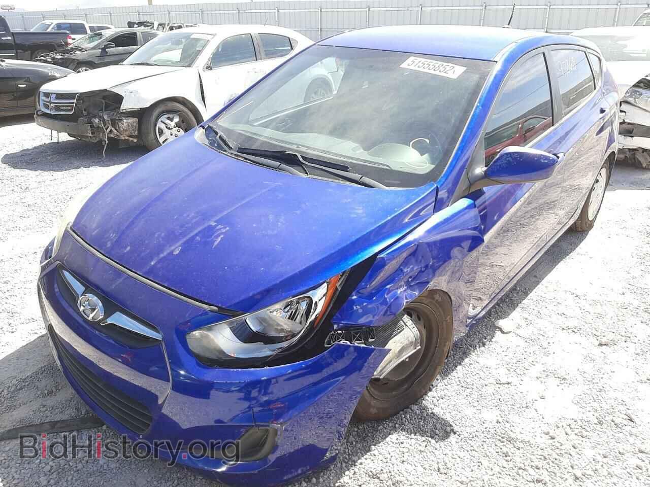 2014 HYUNDAI ACCENT - VIN: KMHCT5AE0EU158300 - Фото 2