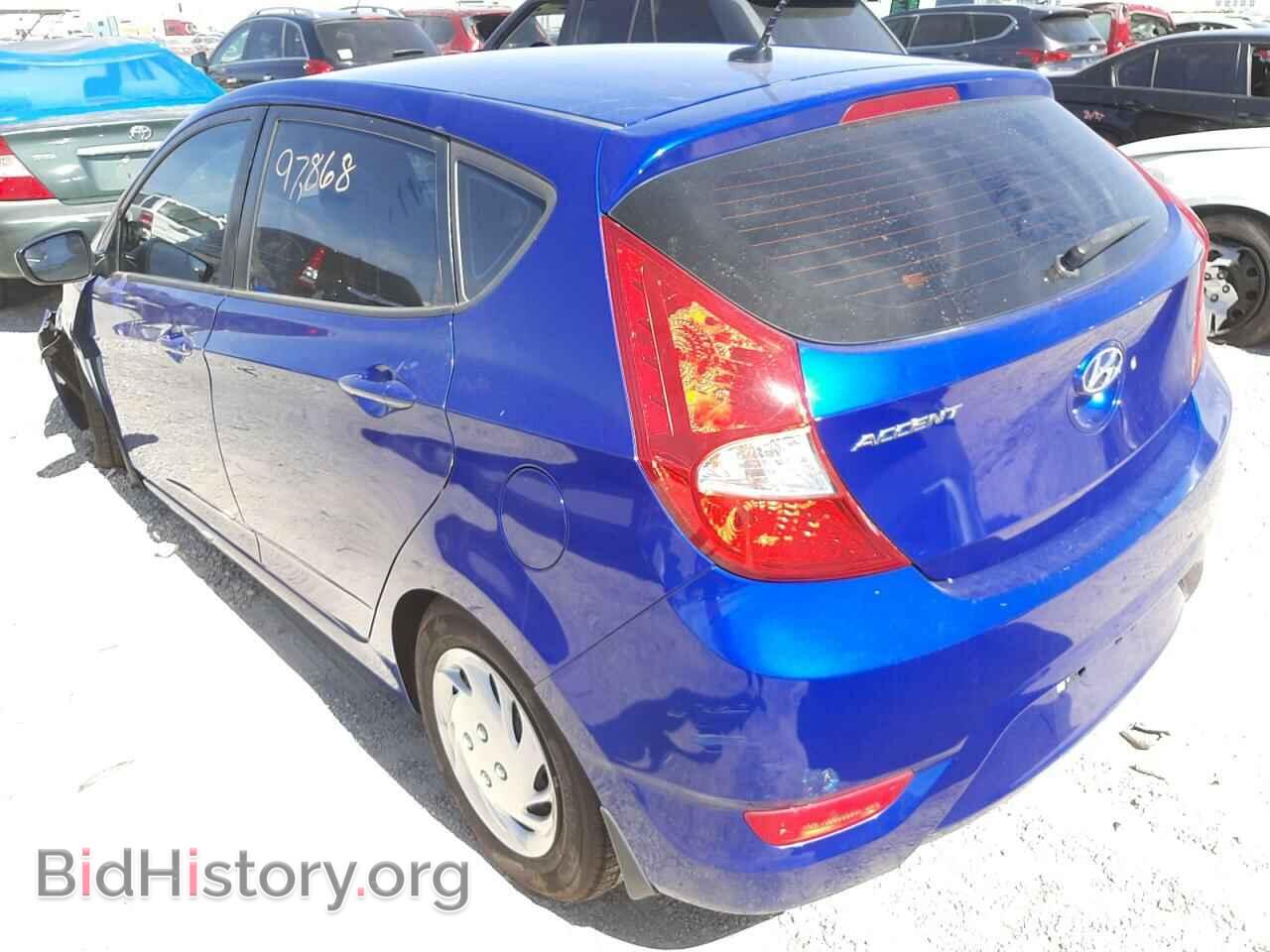 2014 HYUNDAI ACCENT - VIN: KMHCT5AE0EU158300 - Фото 3