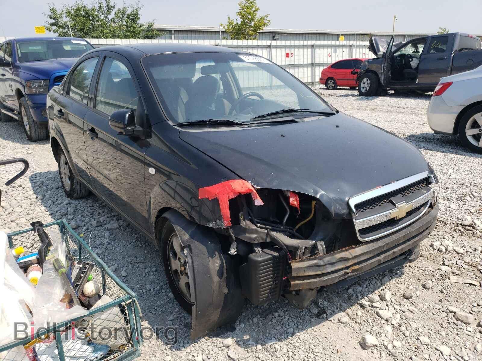 Фотография KL1TD56607B142168 - CHEVROLET AVEO 2007