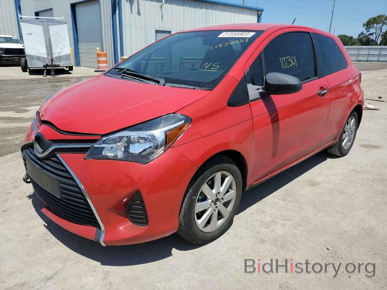 Photo VNKJTUD39FA055645 - TOYOTA YARIS 2015