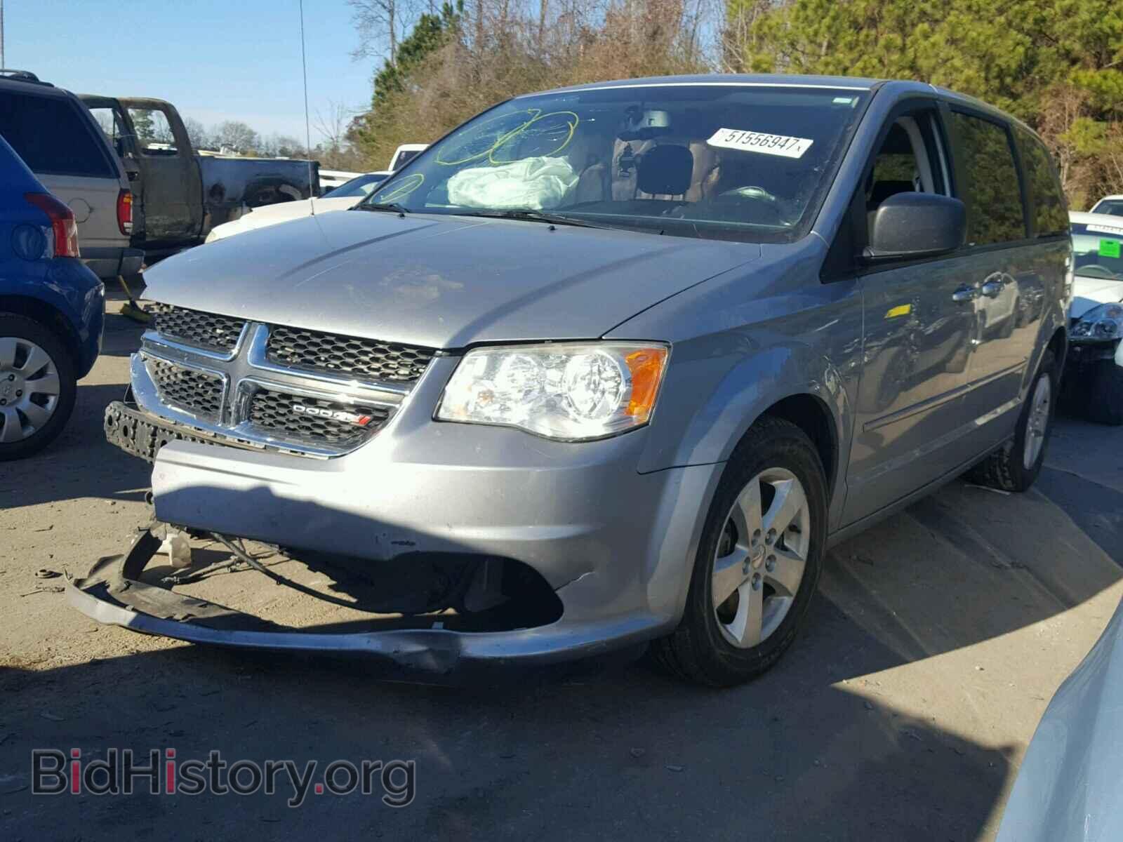 2013 DODGE CARAVAN - VIN: 2C4RDGBG6DR725922 - Фото 2