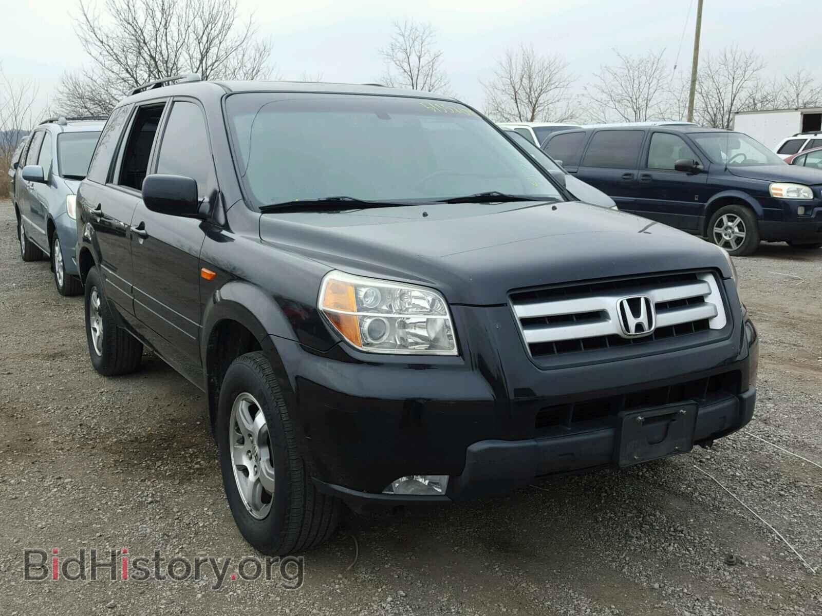 Фотография 2HKYF18576H534809 - HONDA PILOT 2006