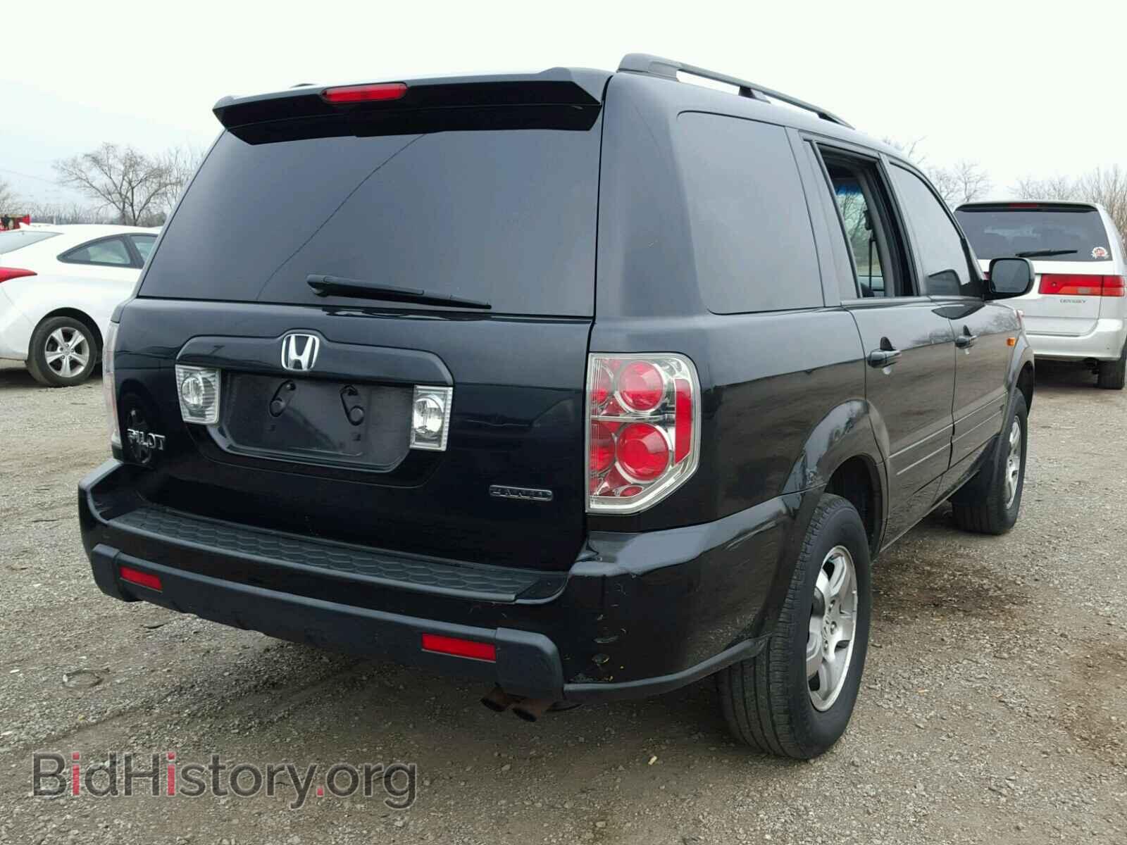 2006 HONDA PILOT - VIN: 2HKYF18576H534809 - Фото 4
