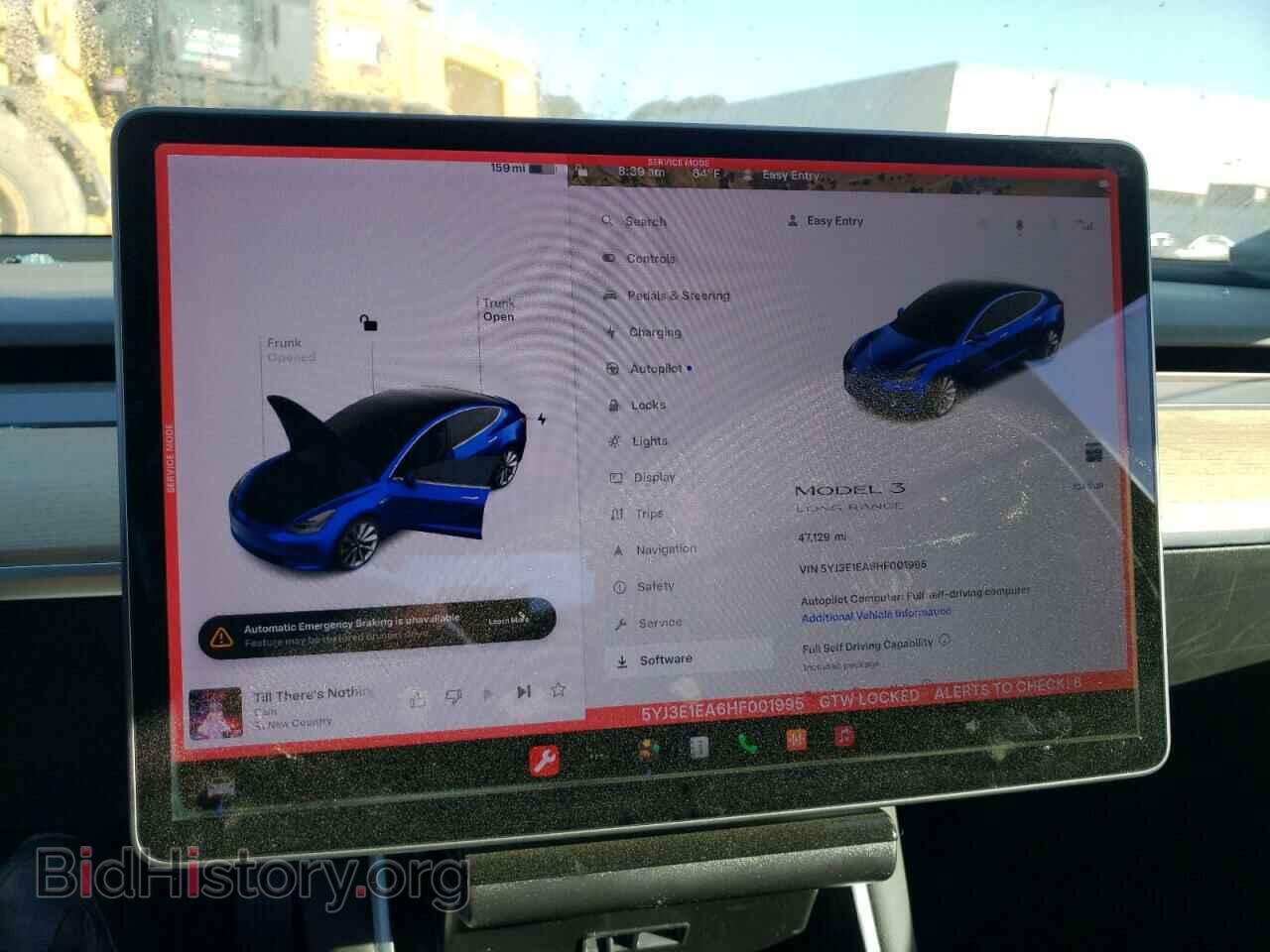 2017 TESLA MODEL 3 - VIN: 5YJ3E1EA6HF001995 - Photo 9
