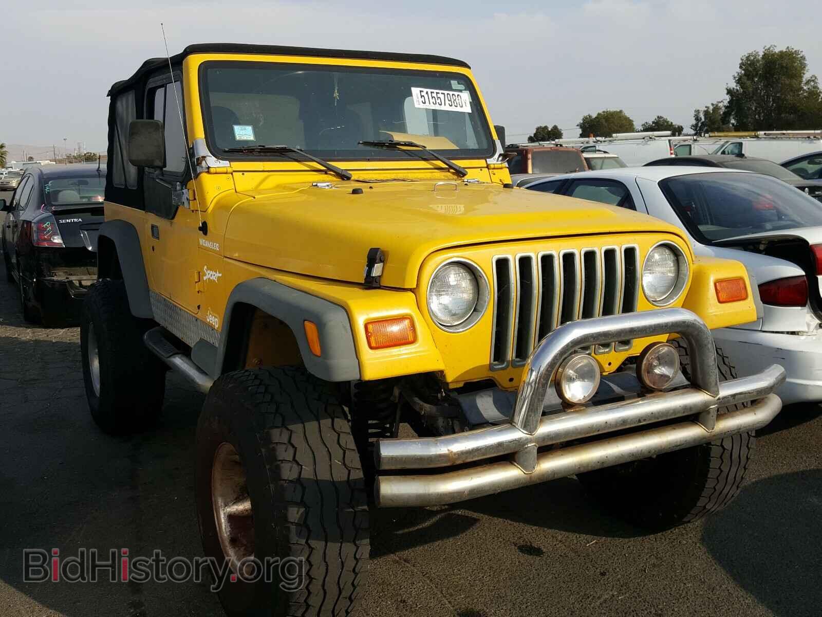 Фотография 1J4FA49S9YP773193 - JEEP WRANGLER 2000