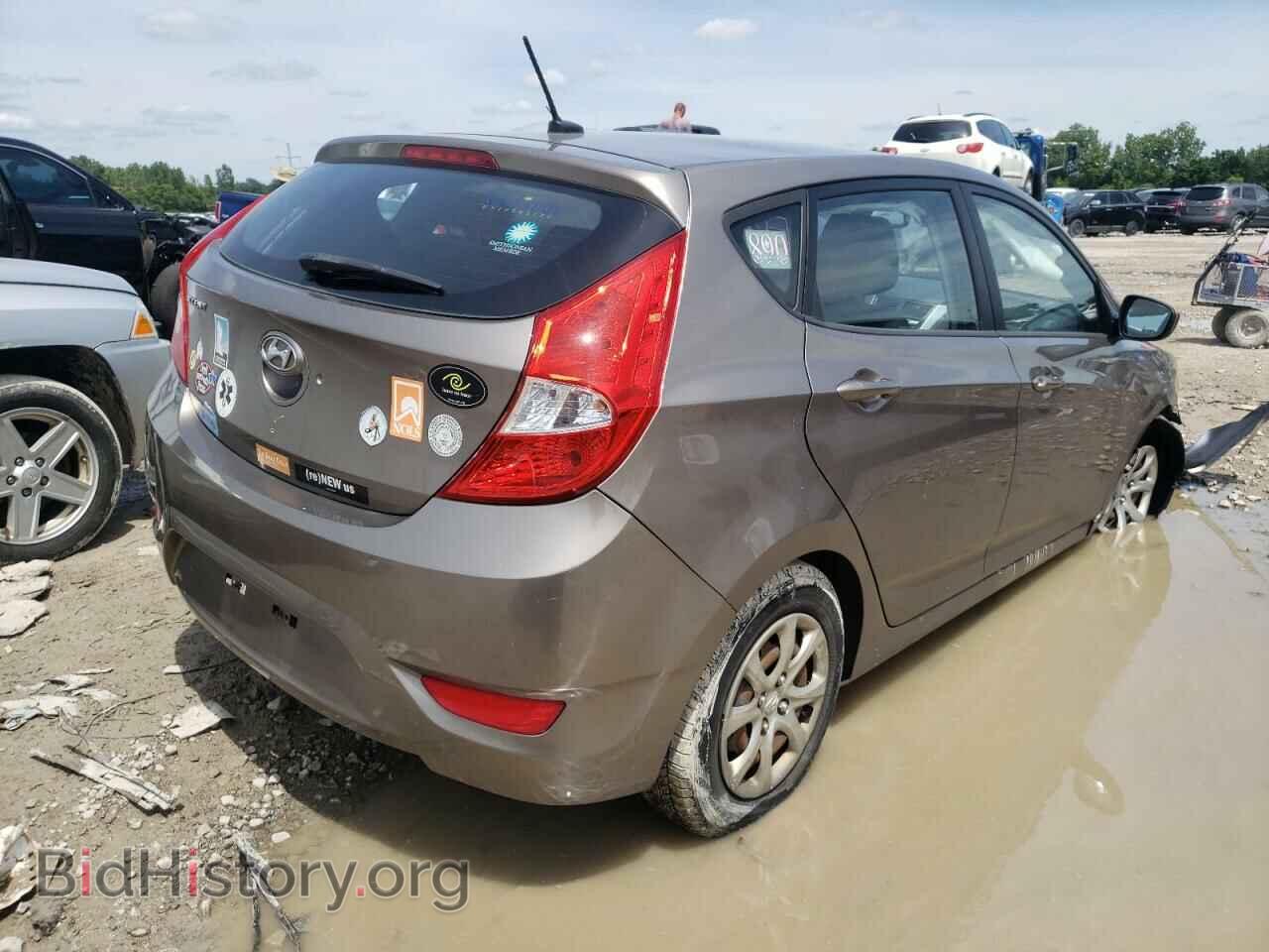 2012 HYUNDAI ACCENT - VIN: KMHCT5AE0CU020401 - Фото 4