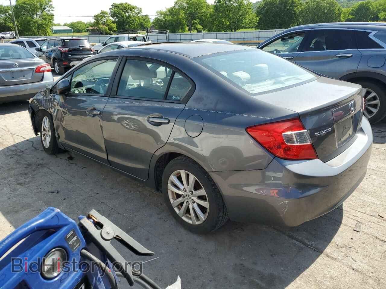 2012 HONDA CIVIC - VIN: 19XFB2F89CE365656 - Фото 2