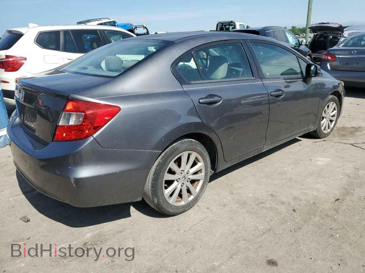 2012 HONDA CIVIC - VIN: 19XFB2F89CE365656 - Фото 3