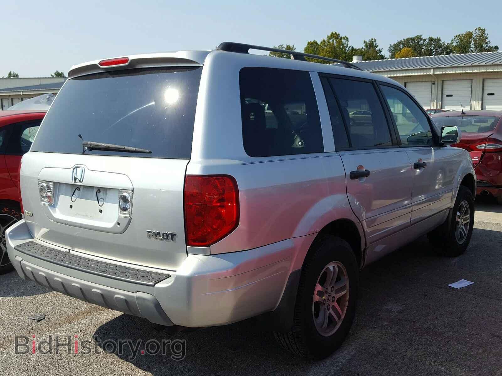 2005 HONDA PILOT - VIN: 2HKYF18655H532791 - Фото 4