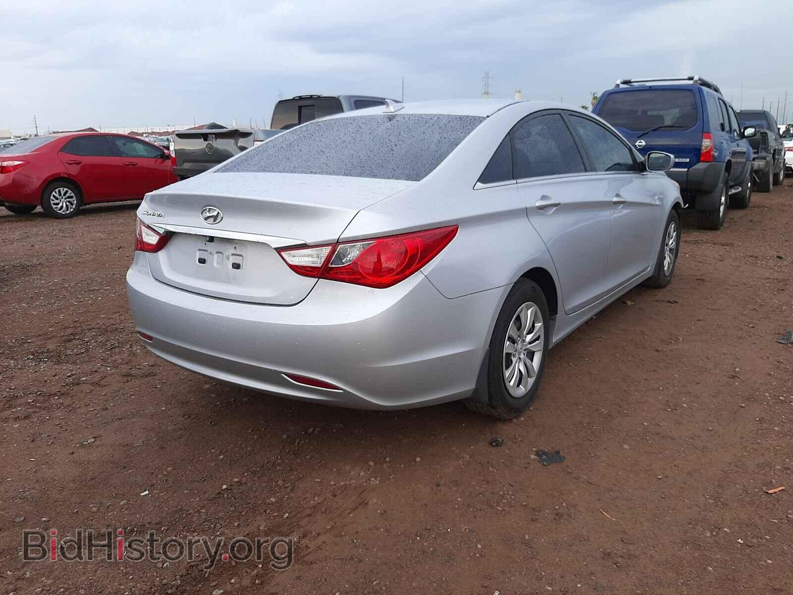 2012 HYUNDAI SONATA - VIN: 5NPEB4AC5CH313438 - Фото 4