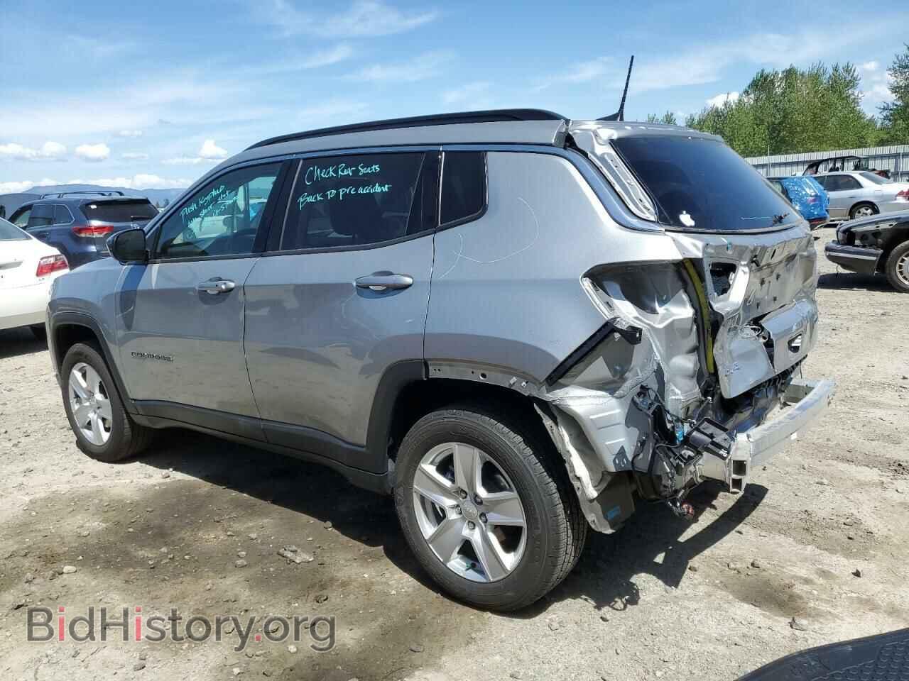2022 JEEP COMPASS - VIN: 3C4NJDBB6NT122980 - Фото 2