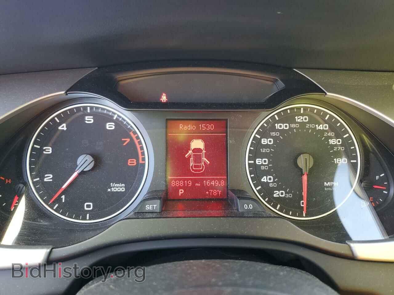 2012 AUDI A4 - VIN: WAUFFAFL9CA099932 - Photo 9