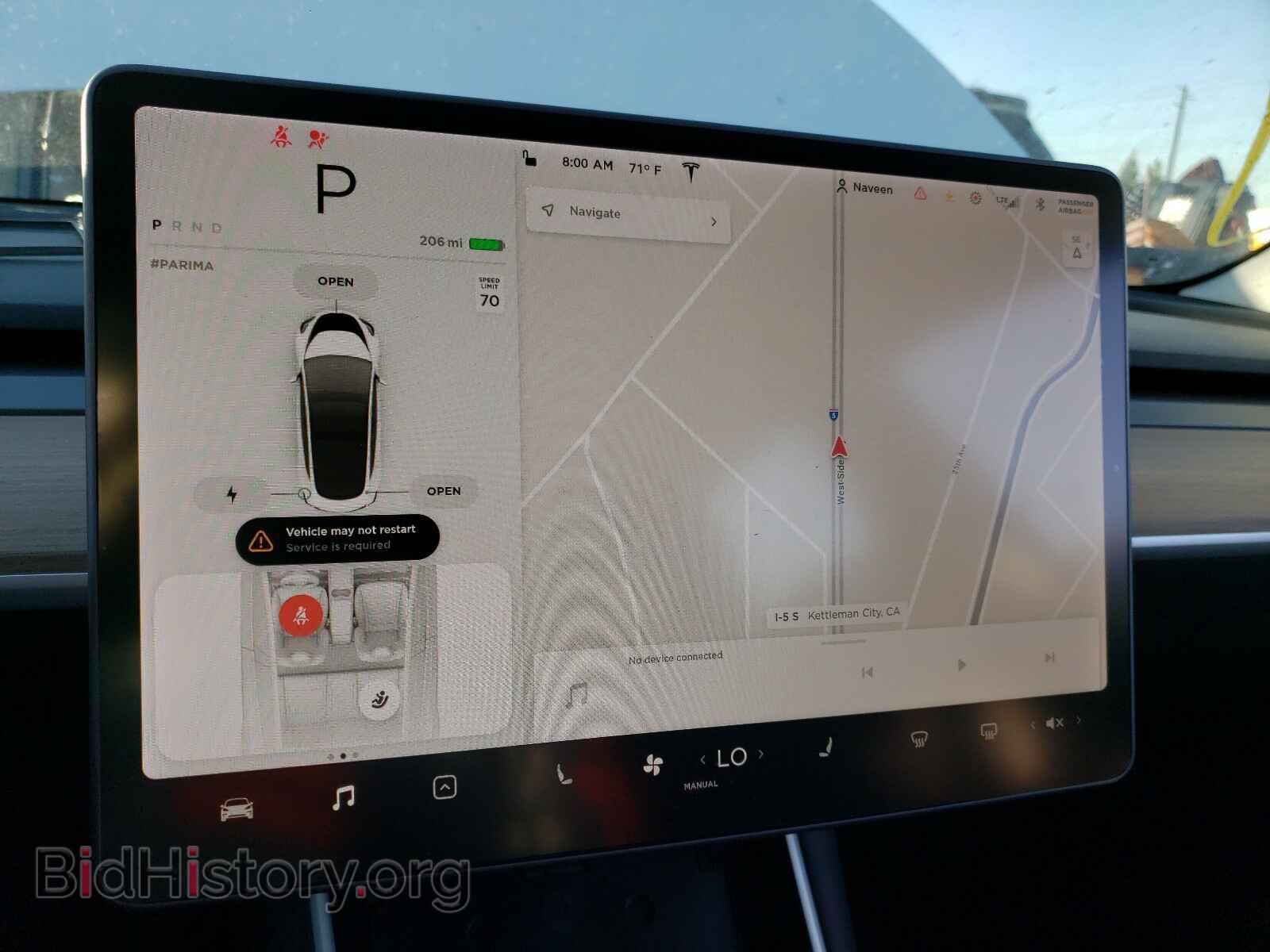 2020 TESLA MODEL 3 - VIN: 5YJ3E1EA3LF645219 - Photo 9