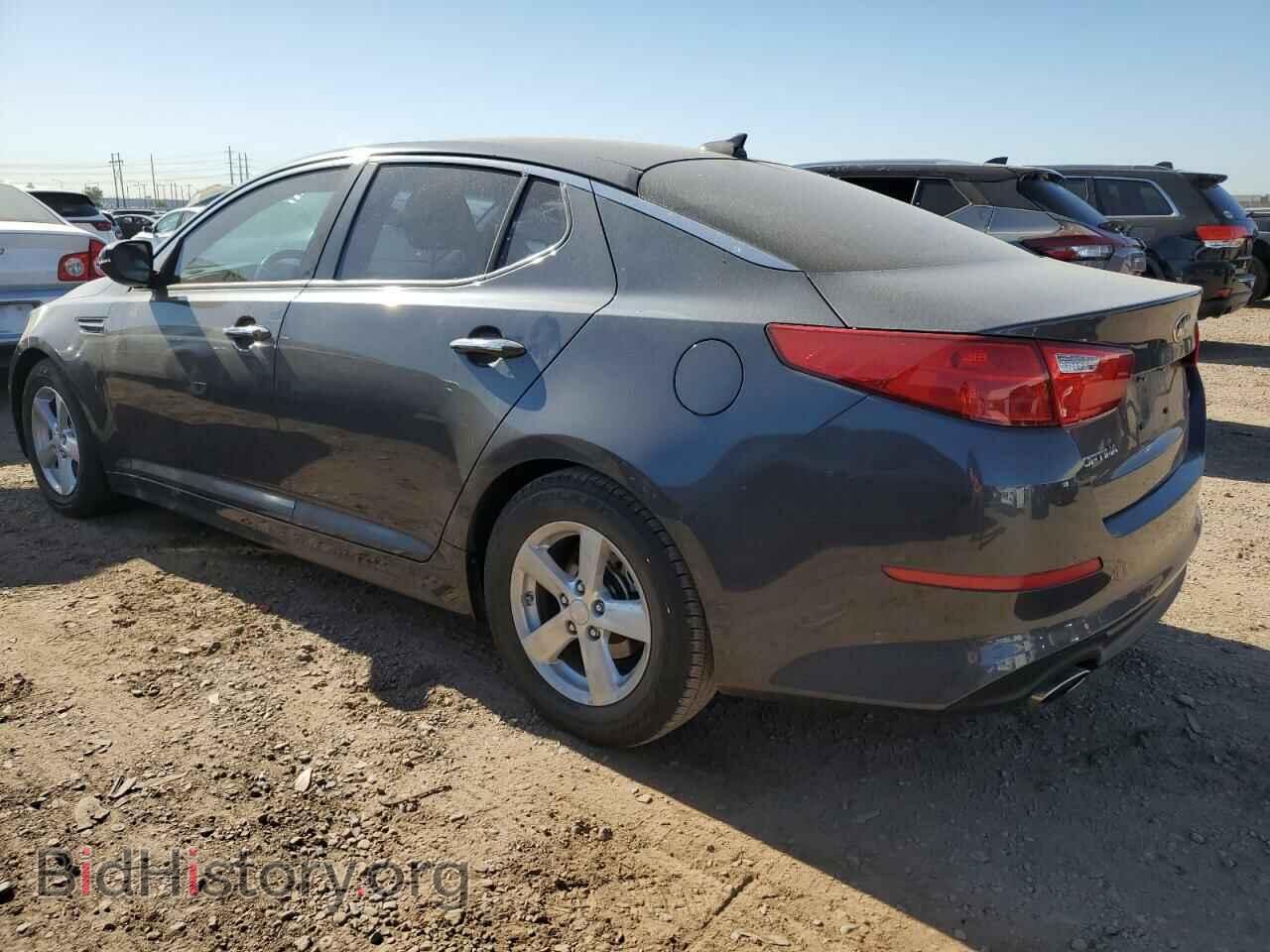 2015 KIA OPTIMA - VIN: KNAGM4A76F5631298 - Фото 2