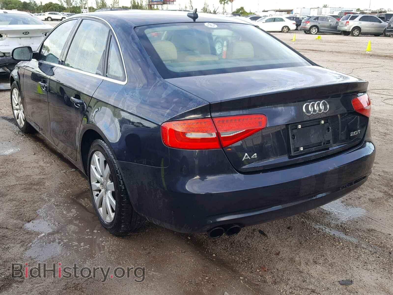 2013 AUDI A4 - VIN: WAUAFAFL3DA054769 - Фото 3