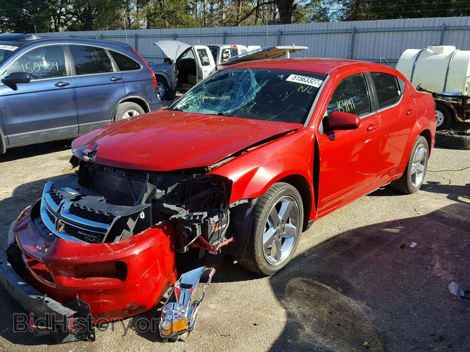 2011 DODGE AVENGER - VIN: 1B3BD1FB6BN558793 - Фото 2