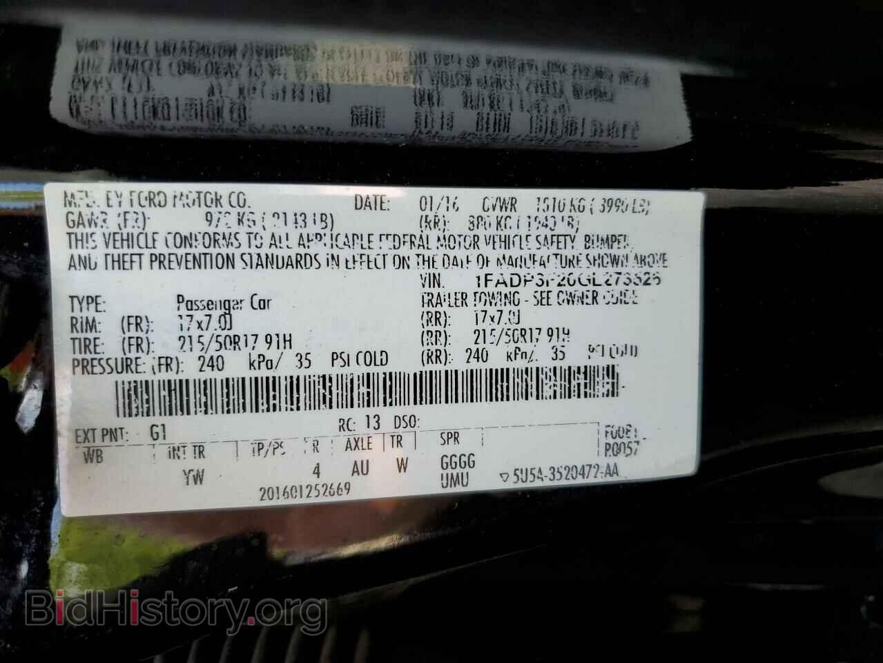 2016 FORD FOCUS - VIN: 1FADP3F20GL273526 - Photo 10