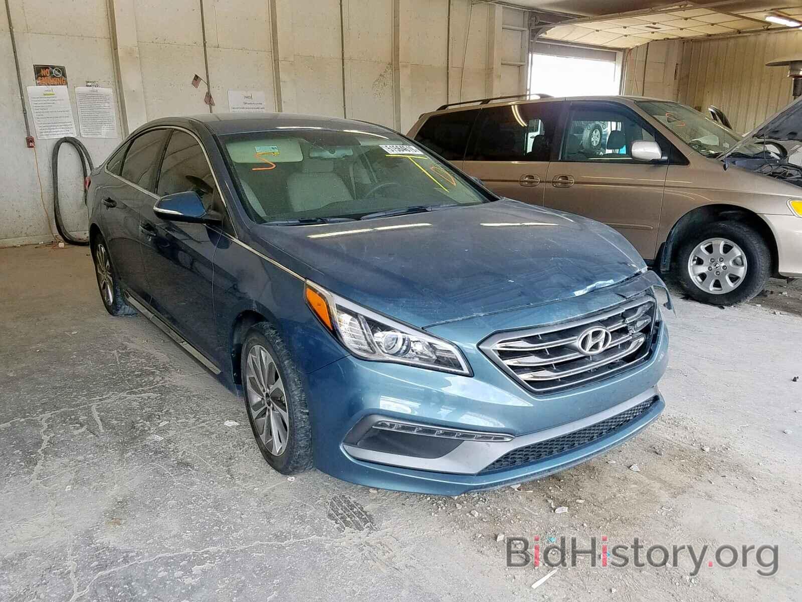 Фотография 5NPE34AFXHH498147 - HYUNDAI SONATA 2017