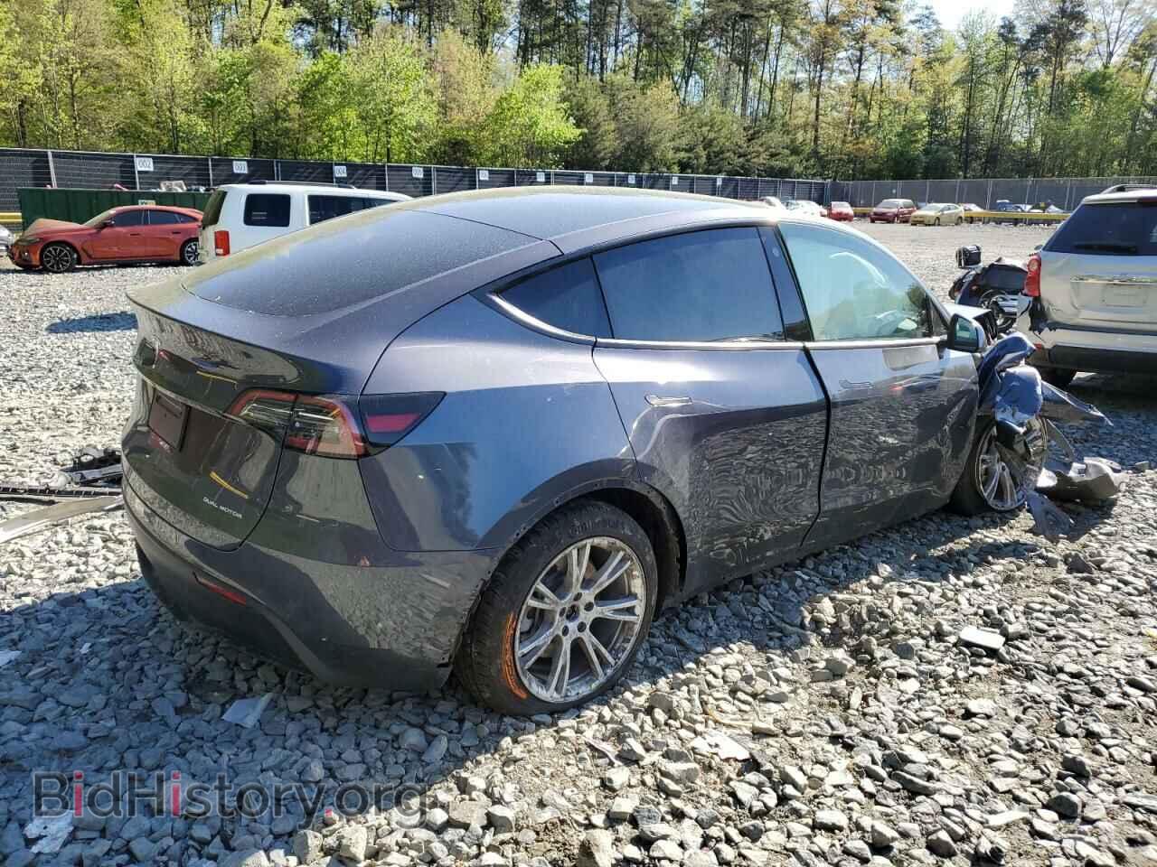 2022 TESLA MODEL Y - VIN: 7SAYGDEE3NF368632 - Фото 3