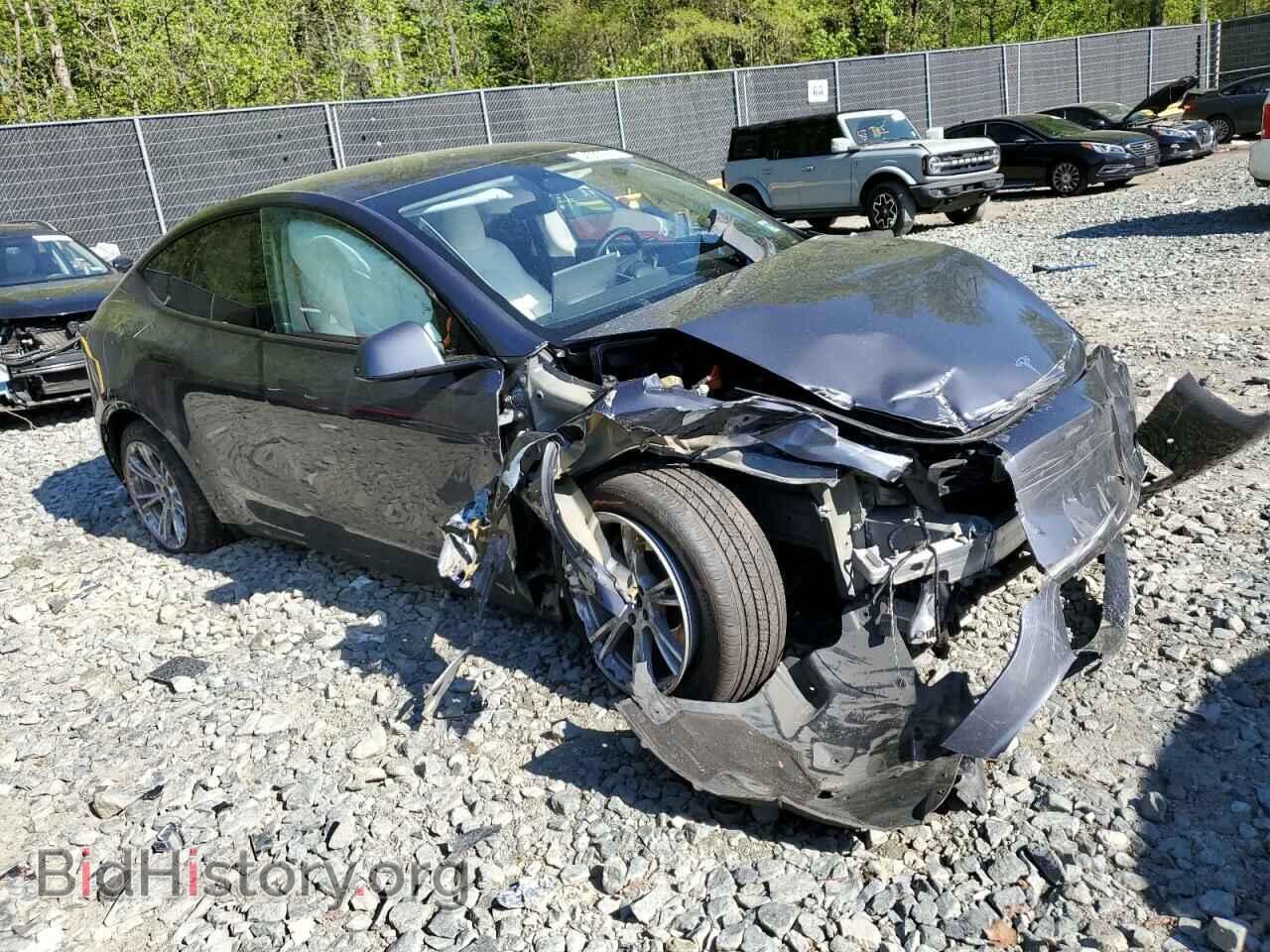2022 TESLA MODEL Y - VIN: 7SAYGDEE3NF368632 - Фото 4